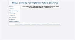 Desktop Screenshot of njcc.org
